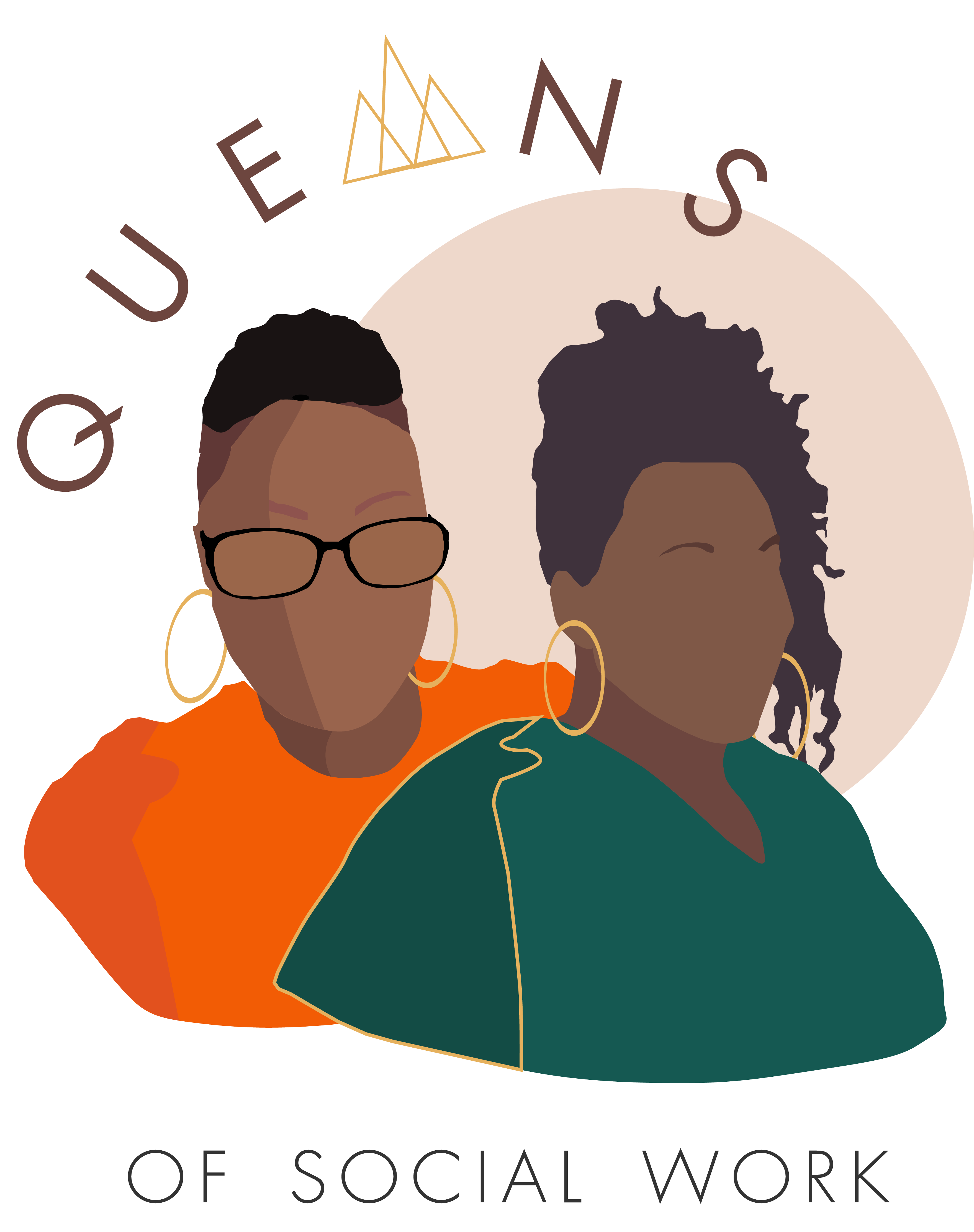 Queens of Social Work logo