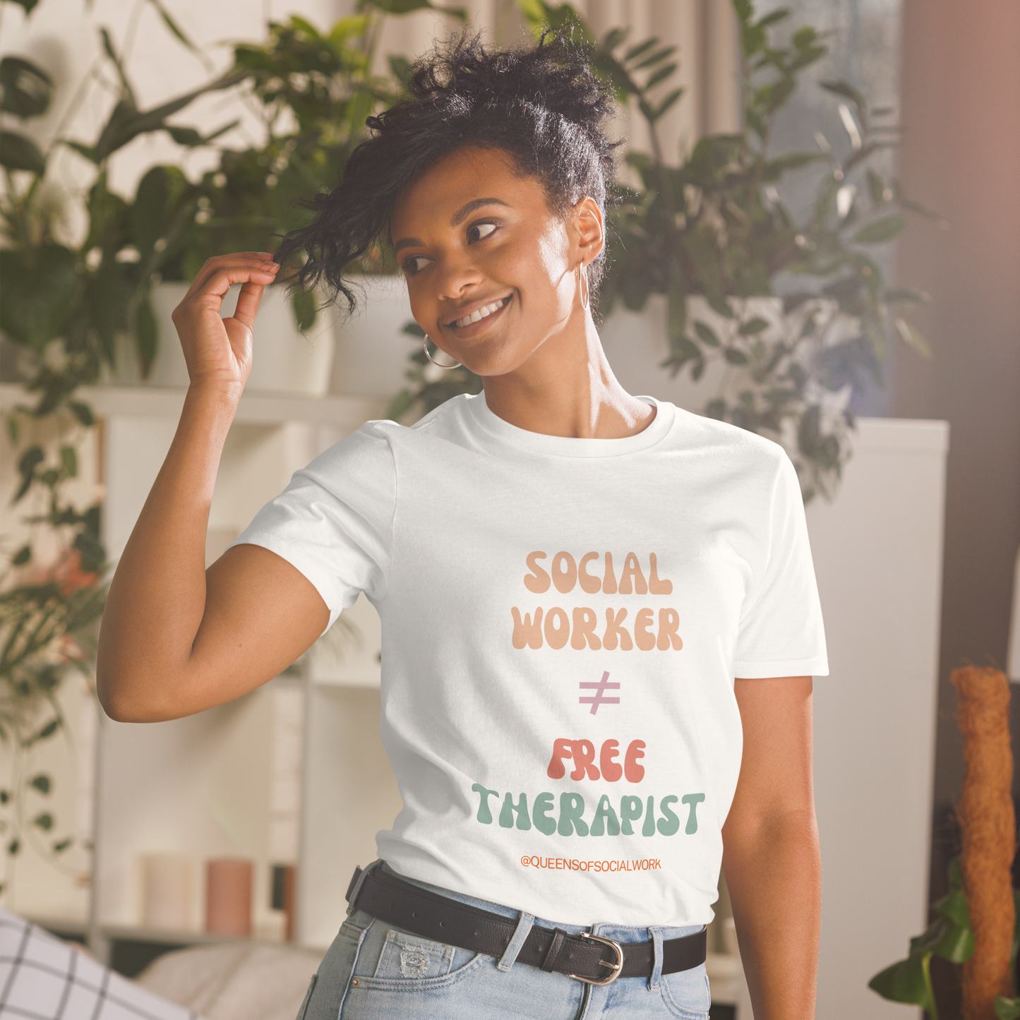 Social Worker ≠ Free Therapist T-Shirt