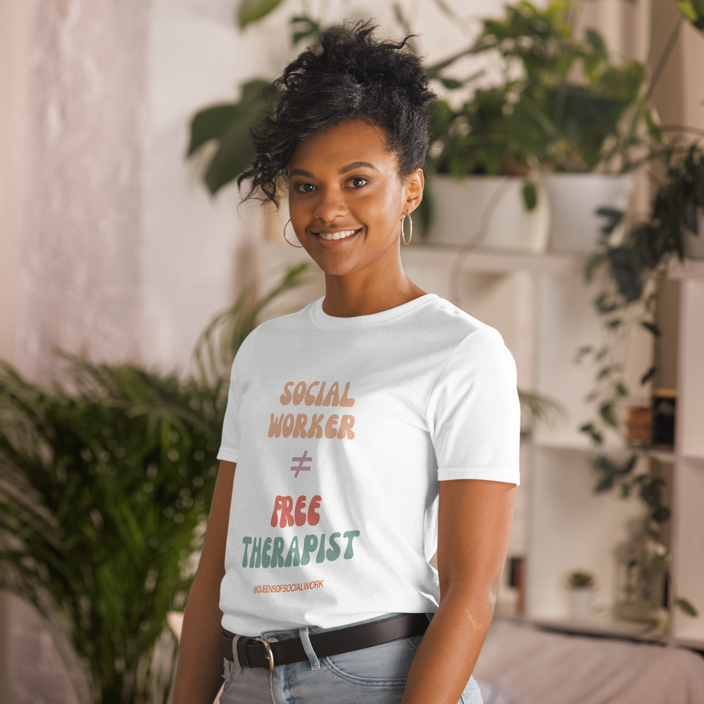 Social Worker ≠ Free Therapist T-Shirt